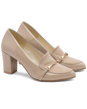 Czółenka 2958 beżowe 