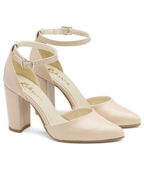 Beżowe czółenka 2928