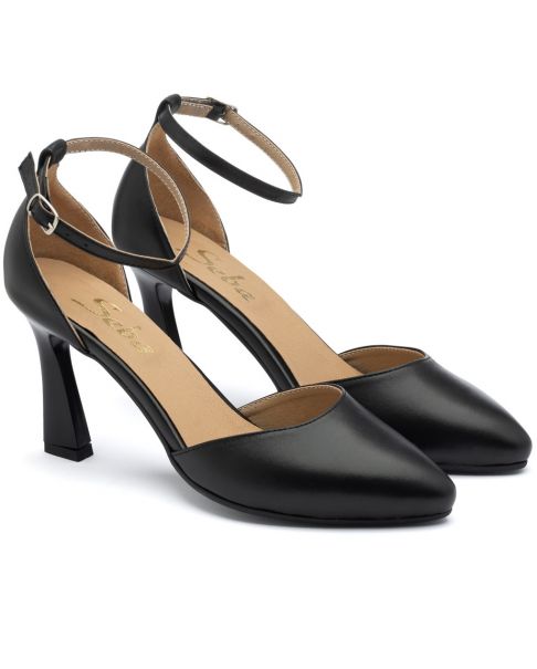 Lodičky C901 černé široké