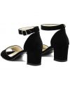 Black suede sandals 824