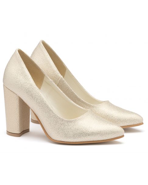 Złote czółenka 2926