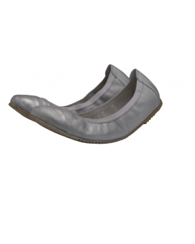 Baleríny C606 stříbrné prohnuté výprodej