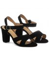 Sandals L439 black wide Sandals L439 black wide