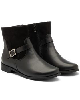 Cizme B986 negru late