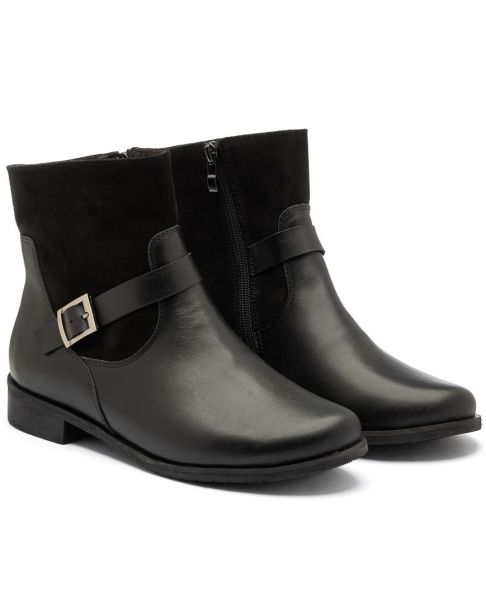 Cizme B986 negru late