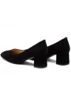 Παπούτσια με τακούνι 1884 μαύρο φαρδιά