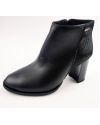 Czarne botki B473 wyprzedaż