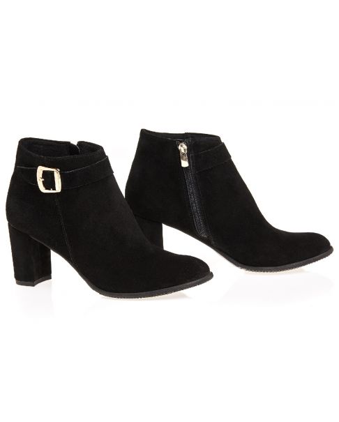 Černé kotníkové boty B474 Černé kotníkové boty B474