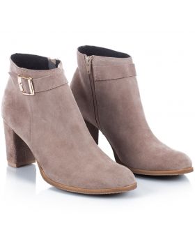 Kotníkové boty B474 béž