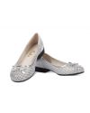 Baleríny L505 stříbrné široké Baleríny L505 stříbrné široké