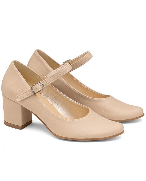 Bézs körömcipő 1470Z