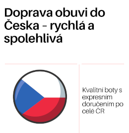 Doprava obuvi do Česka – rychlá a spolehlivá